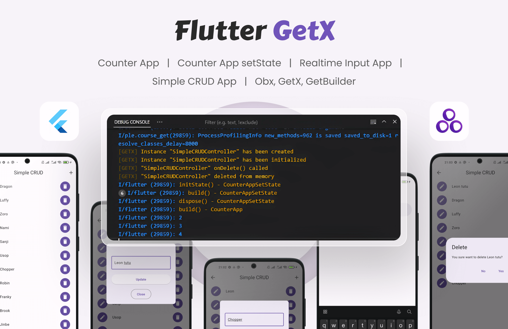 Kelas Flutter GetX di BuildWith Angga